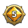 TG5 Truegold Level Badge